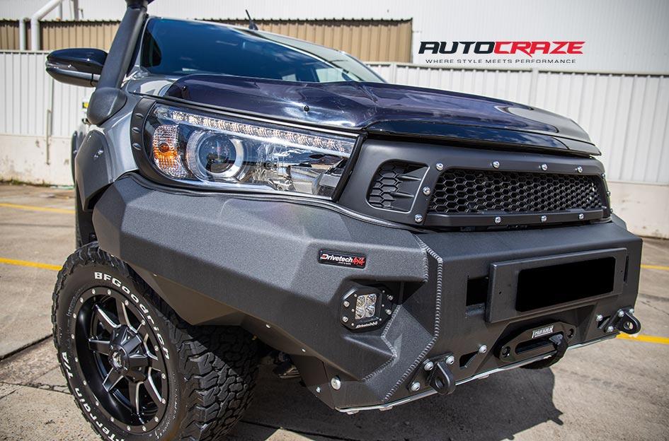 TOYOTA HILUX N80 4WD MAVERICK GLOSS BLACK MILLED ACCENTS
